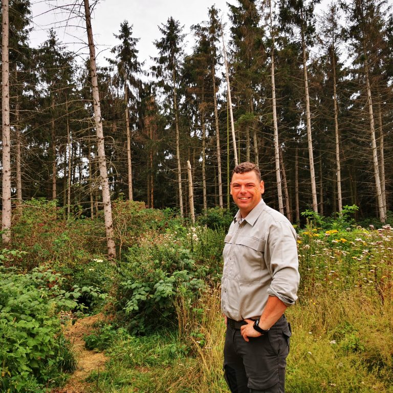 Begehung mit dem Förster: Borkenkäferalarm Liegenschaft Grömitz