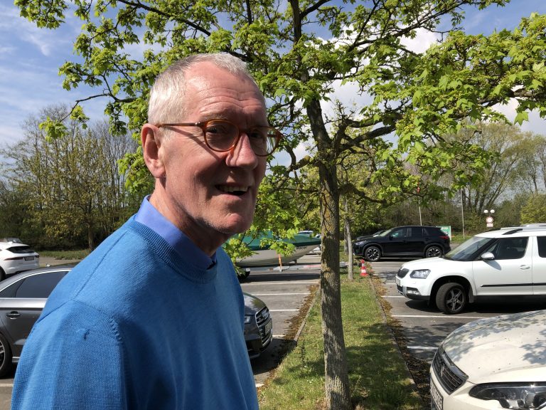 Herr Franke besucht immer mal wieder seine geliebten Liegenschaften